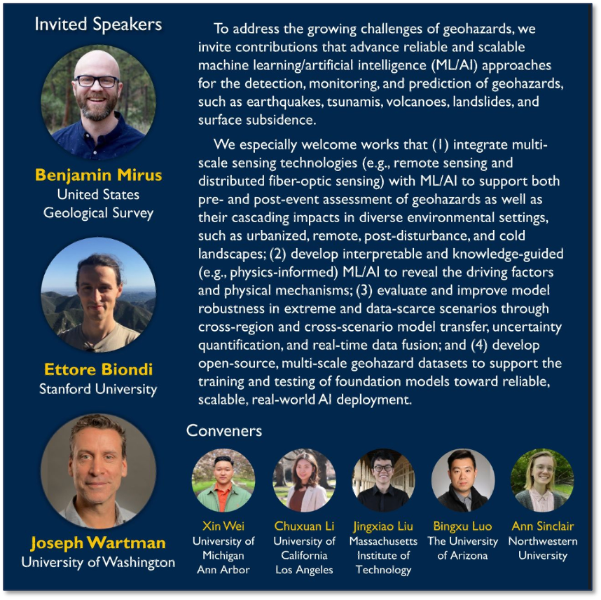 AGU 2025 Geohazard Intelligence Session