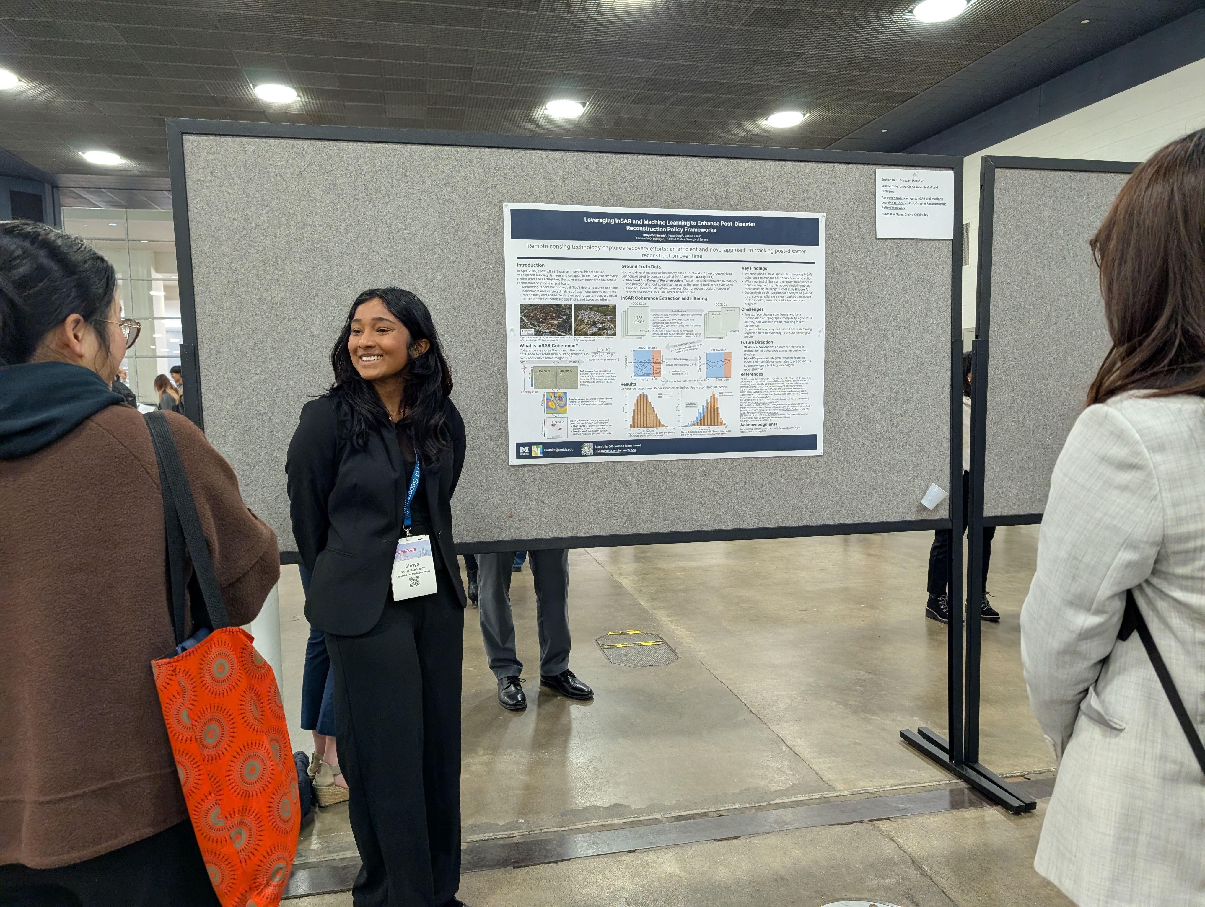 Shriya presenting at AAG